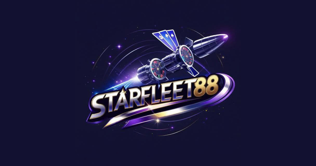 Main banner showing StarFleet 88 space-themed platform with digital games preview